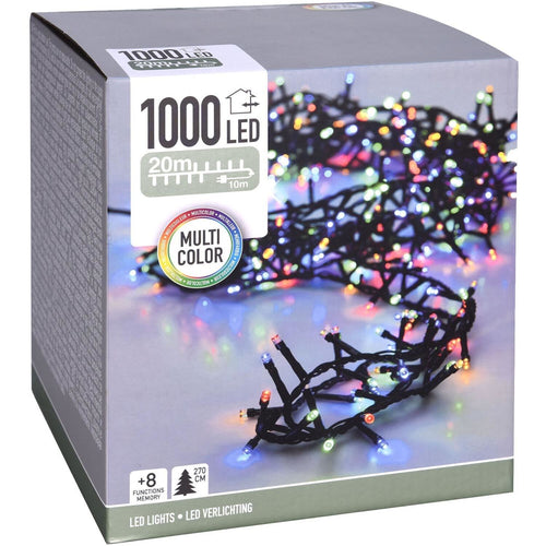 1000 LED Multi-Color String Lights (20m)