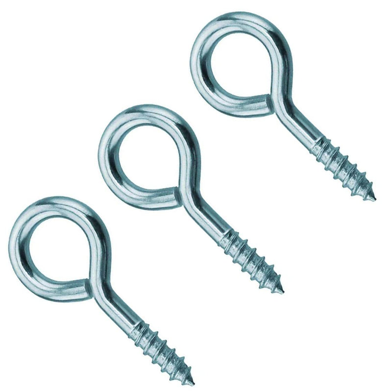 40mm Zinc Steel Screw Eyes