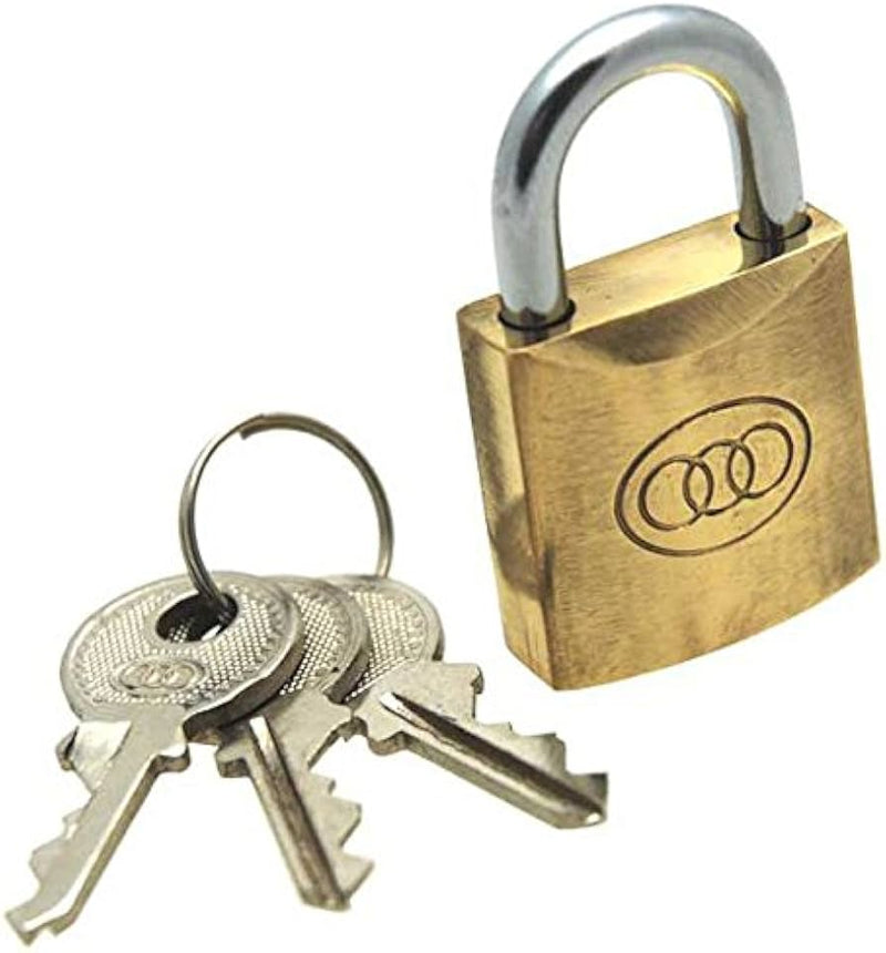 Tri-Circle 262-25mm Brass Padlock