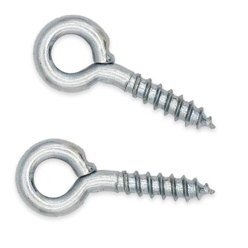 19mm x 2mm EB picture screw eyes (10)