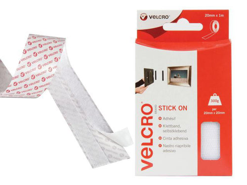 Velcro Stick On 20mmx20mm