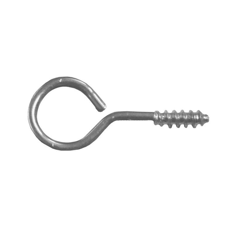 55x5mm ZP Steel Screw eyes 4pk