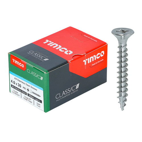4x30 Classic Screws BX 200 40030CLAF