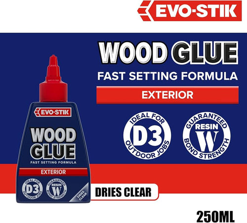 Evode Blue W/Proof Wood ADH 250ML