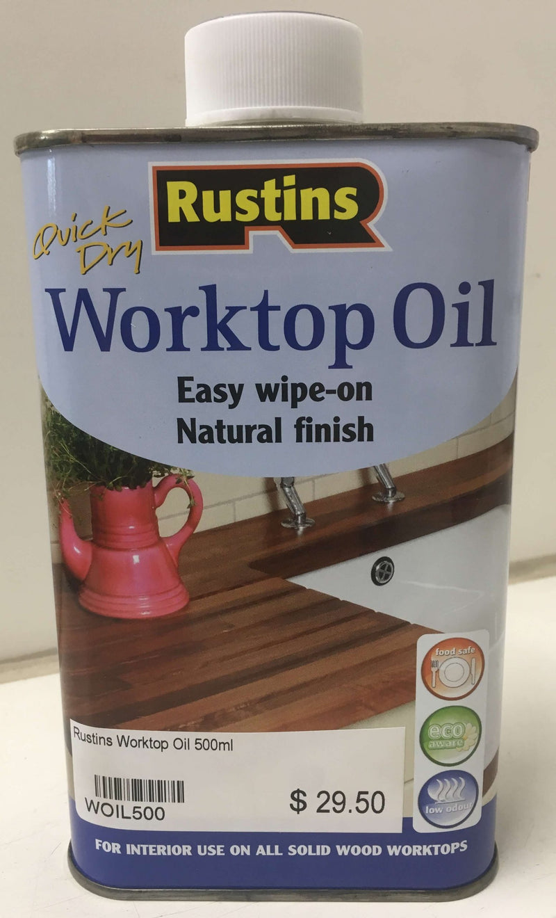 Rustins Worktop Oil 500ml