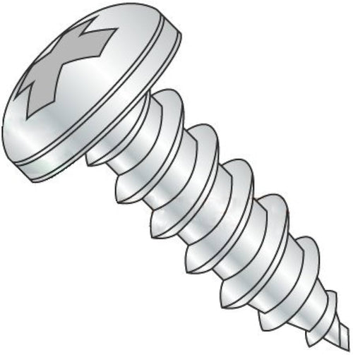 6x1/2 S/Tapping Screws P/Head 00612CPAZP