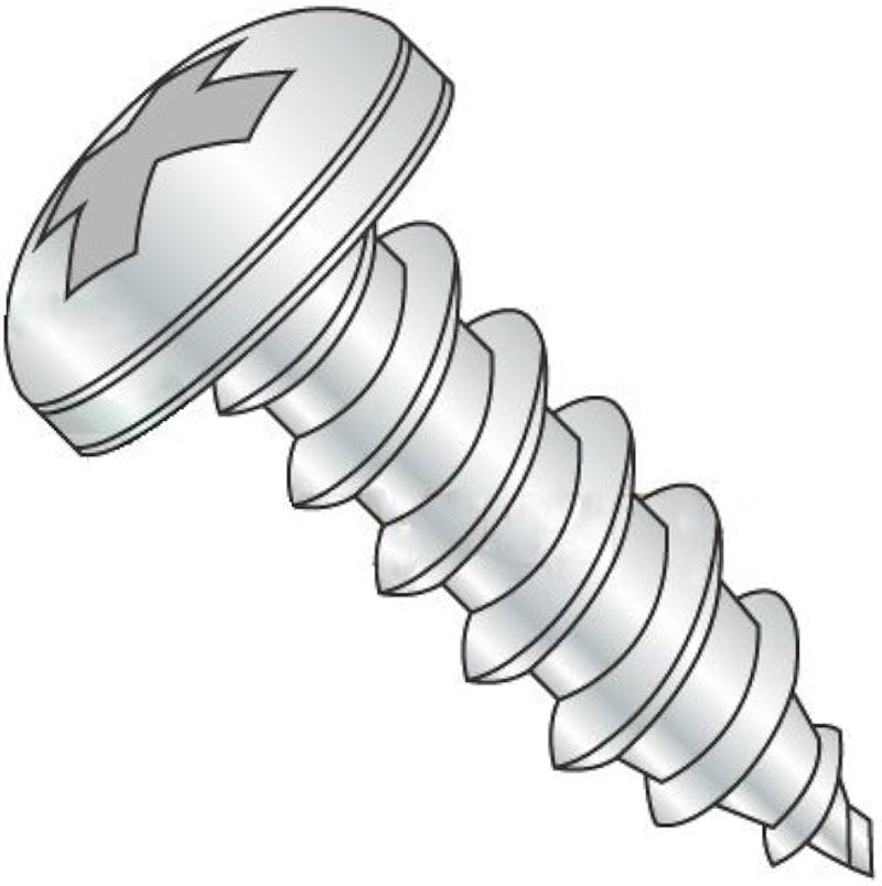 6x1/2 S/Tapping Screws P/Head 00612CPAZP