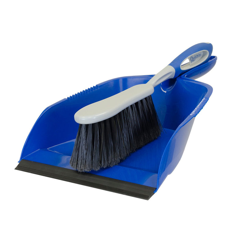 Folding Handle Dust Pan & Brush Set