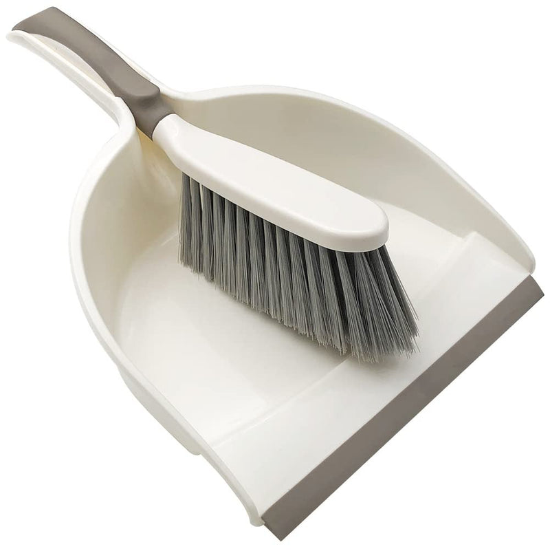 Folding Handle Dust Pan & Brush Set