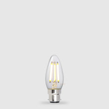 Load image into Gallery viewer, LED B22 Candle Fil. 5W DIMM S12855