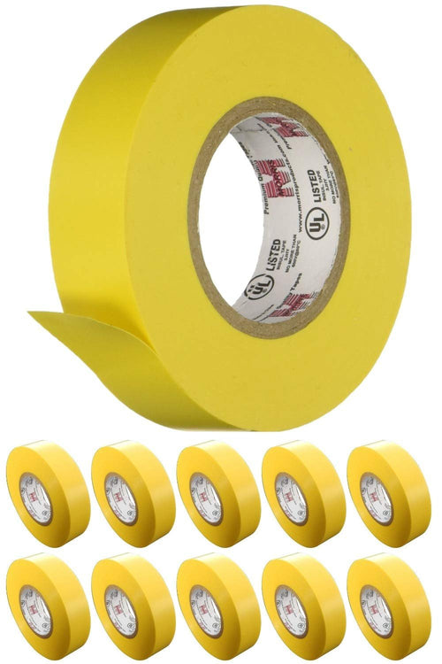 YELLOW INSULATING TAPE MORRIS 19X20YARDS