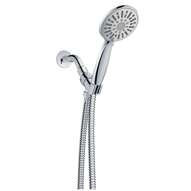 Zeta 5 Fuction Clean Function Shower Head Chrome