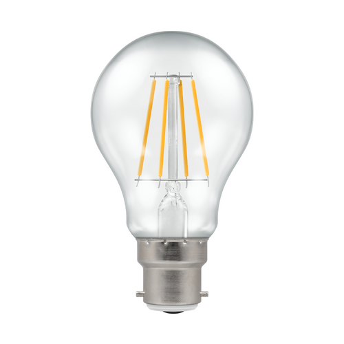 FGLS73BCAMD 7w B22 LED GLS Antique Filament Dimmable Bulb