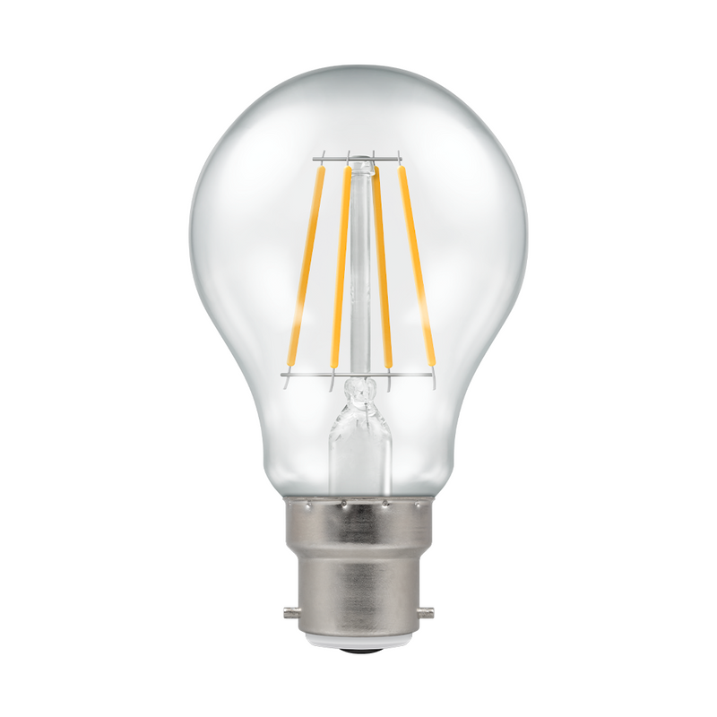 FGLS73BCAMD 7w B22 LED GLS Antique Filament Dimmable Bulb