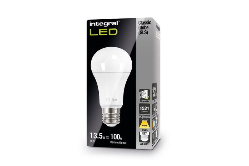 SPERRIN GLS LED E27 15W WARM DIM GLS153ESD