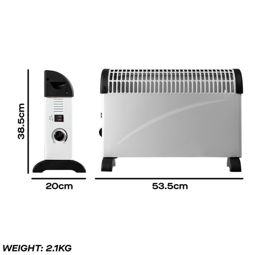Daewoo 2KW Convector C/W Stat