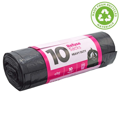 100L 10 PACK HDuty Refuse Sacks