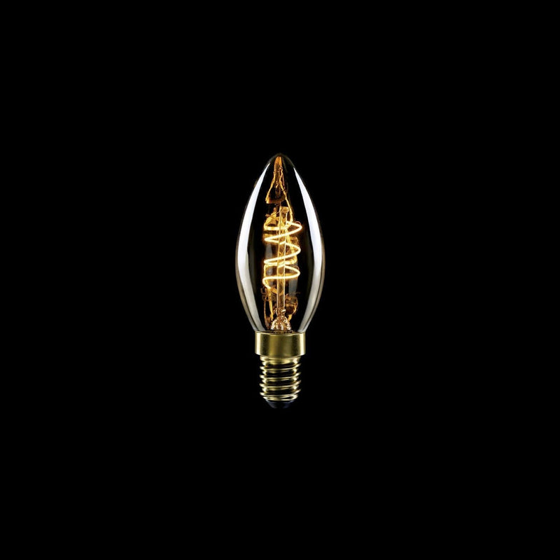 Candle Filament 5W E-14 LED Antique Dimmable