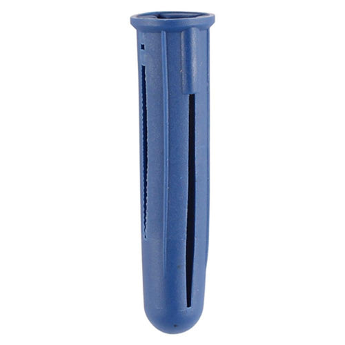 Plastic Plugs - Blue 48mm