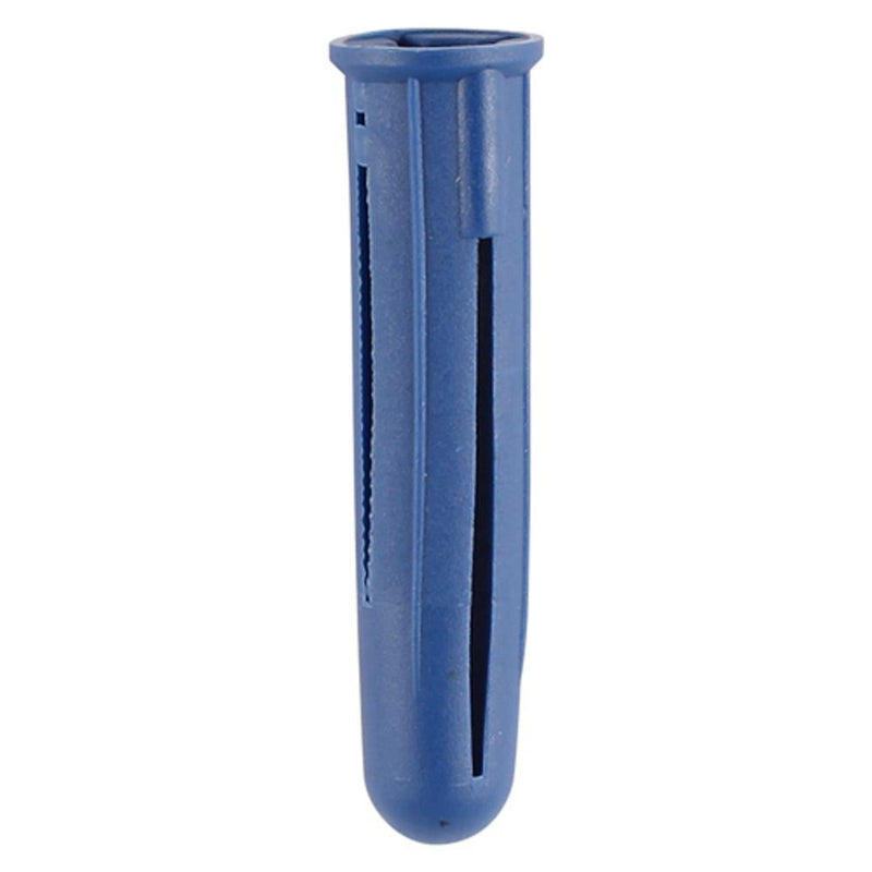 Plastic Plugs - Blue 48mm