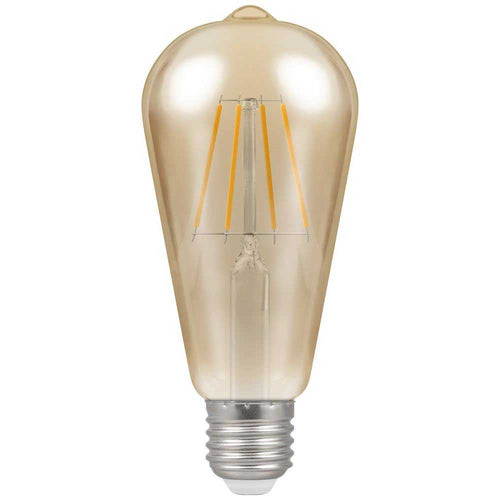 Crompton E27 7.5W LED Filament Antique Bronze Dimmable 4252