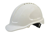 Load image into Gallery viewer, White Builders Safety Hat
