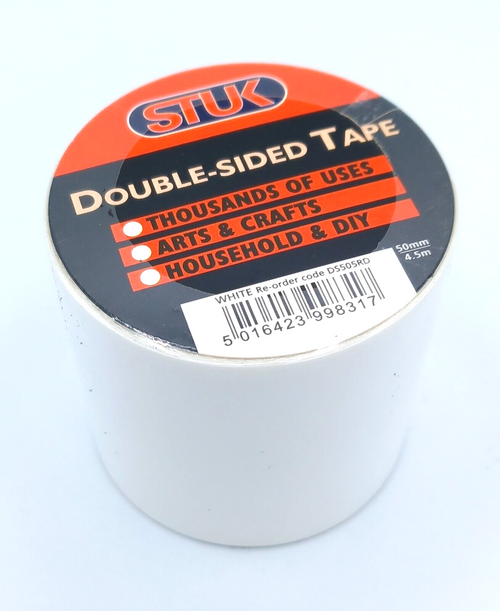 Stuk Double Sided Tape 50mmx45m DS505RD