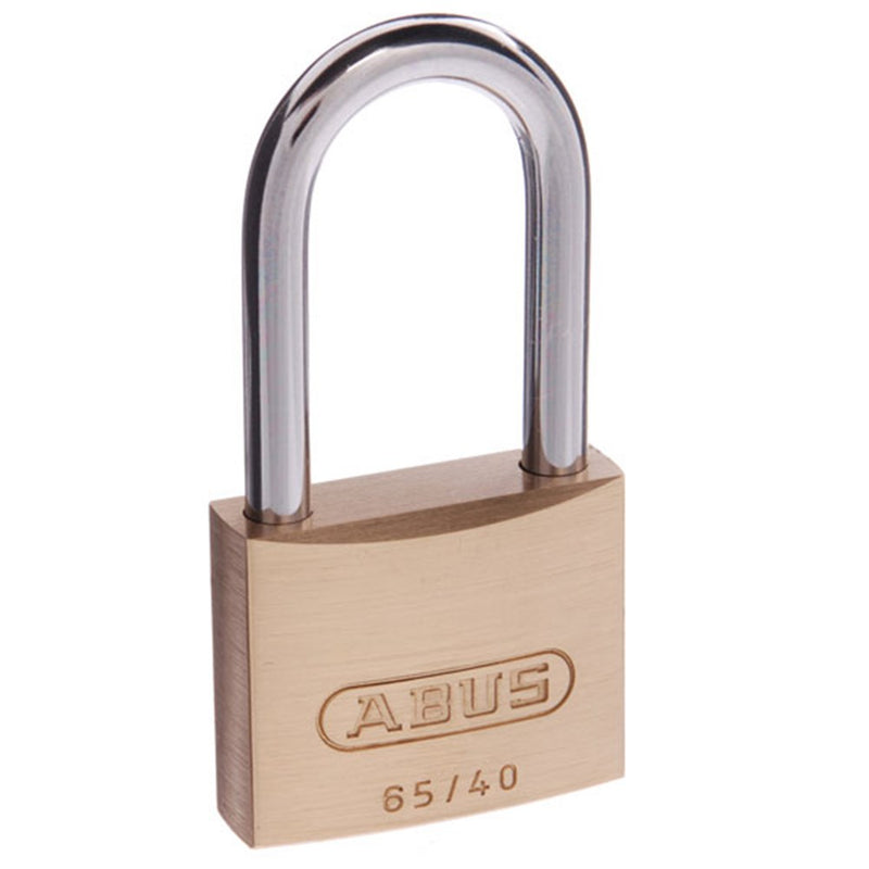 ABUS 65/40 BRASS PADLOCK