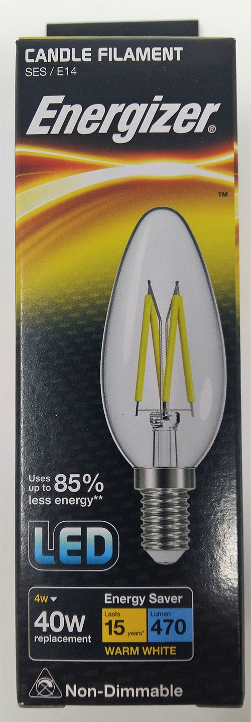 Energizer E14 Filam. LED Candle 40W S12869