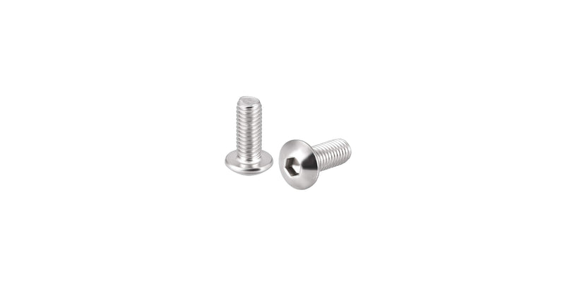 M5x12mm ZP Machine Screws & Nuts (Pk 10)