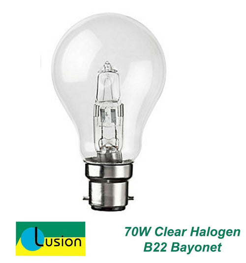 B22 Clear GLS Halogen 80W 100W