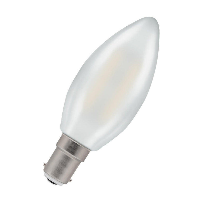 Led Candle Fil. B15 5W DIMM.