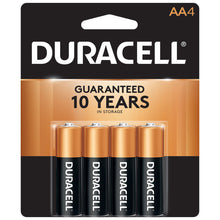 Load image into Gallery viewer, Duracell AA Pk4 MN1500 v1