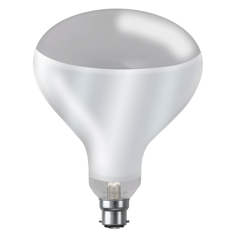 250W Diffused Infrared Satin White Lamp