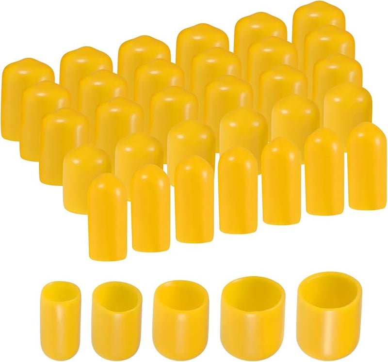 Plastic Plugs - Yellow (25mm) 50pcs