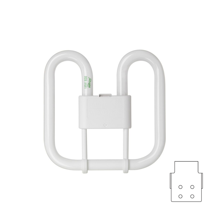 Fusion 16W 4PIN 2D Lamp
