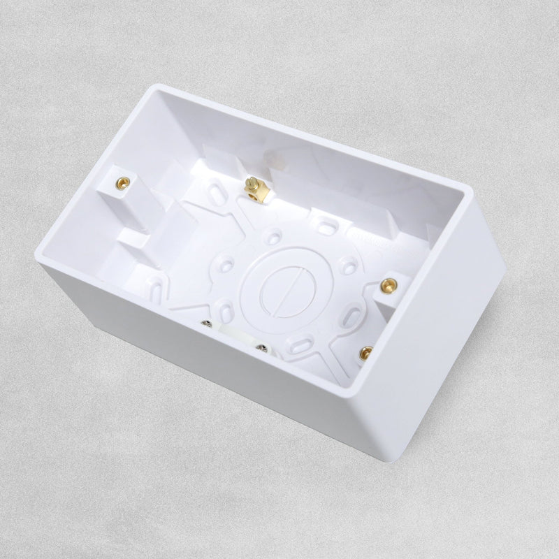 2 Gang Pattress Box 8217