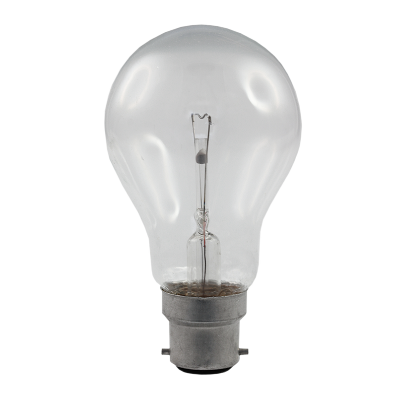 B22 Clear GLS Halogen 60W