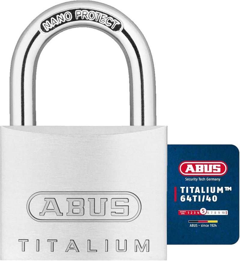 64TI/40 Titanium Abus Padlock