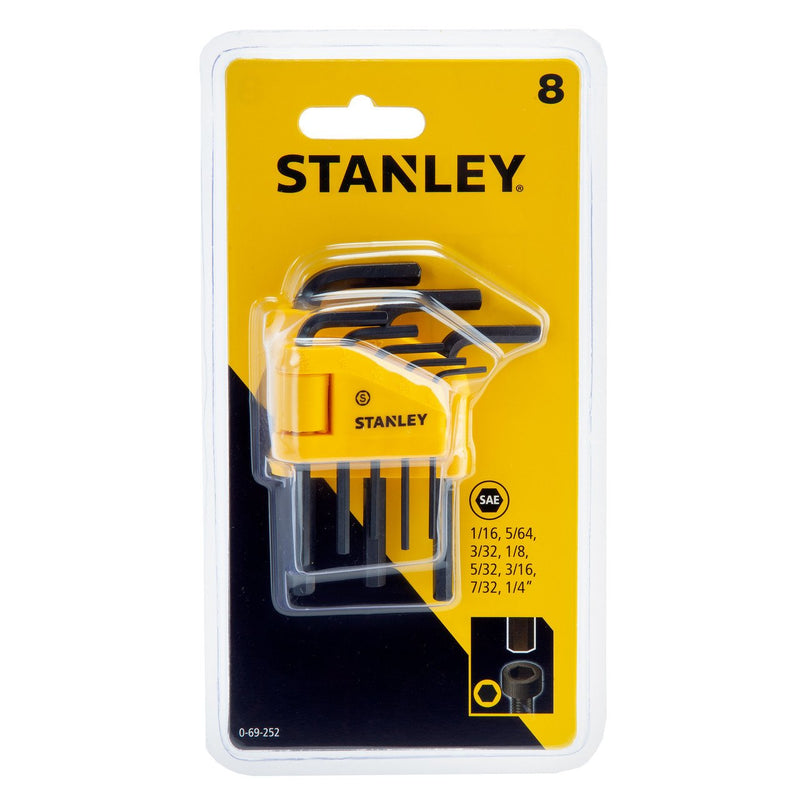 Stanley Imperial 8pce Hex key 0-69-252