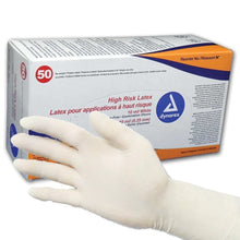 Load image into Gallery viewer, U Gloves Large Latex Safeline (Red/White Box)
