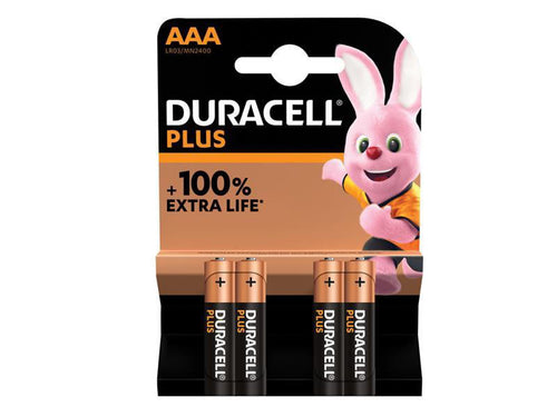 Duracell Plus AAA PK4