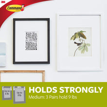 Load image into Gallery viewer, Medium Picture Hanging Strips White  17201