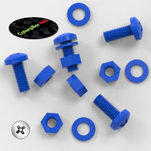 Load image into Gallery viewer, Expandet 8x45 Blue +Screws 380845PGB