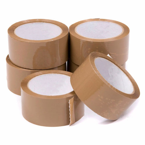 Morris 38x60 Packing Tape Brown Low Noise