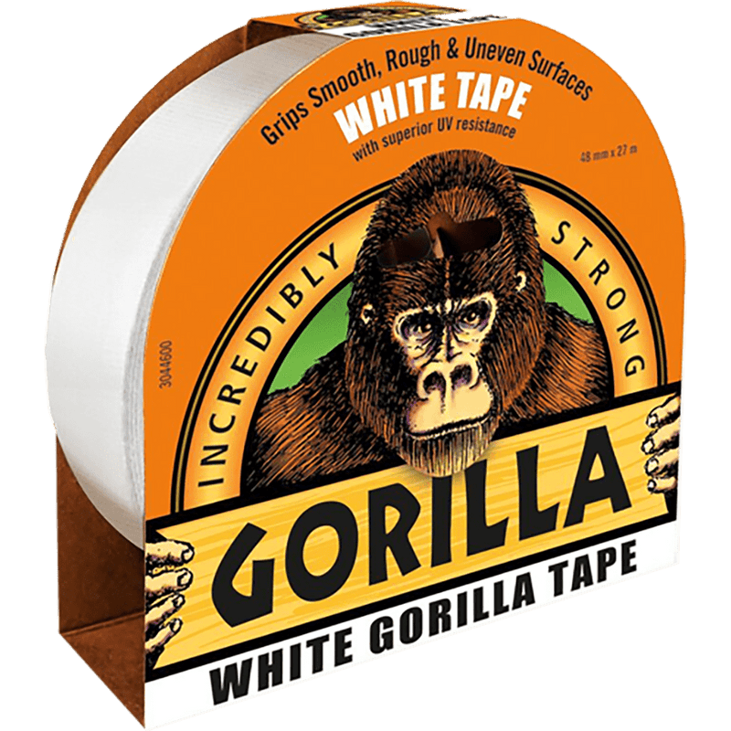 Gorilla White tape 10mtr