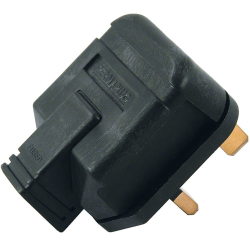 13amp Rubber Plug Black H0052