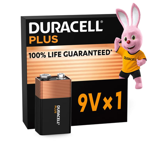 9V DURACELL PLUS 100 BATTERY