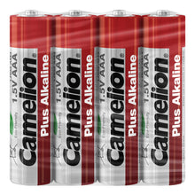 Load image into Gallery viewer, camelion plus alkaline AAA 4+4