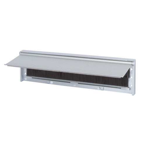 Sliver Alum LetterPlate Draught Excluder